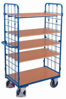 Carrello A Ripiani Variofit Ad Alta Capacità Di Carico 500 Kg Pneumatici In Gomma Termoplastica Sw-8