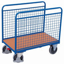 Carrello Bar Laterale Variofit Con Pareti In Filo Portata 500 Kg Pneumatici Gomma Termoplatica Sw-60