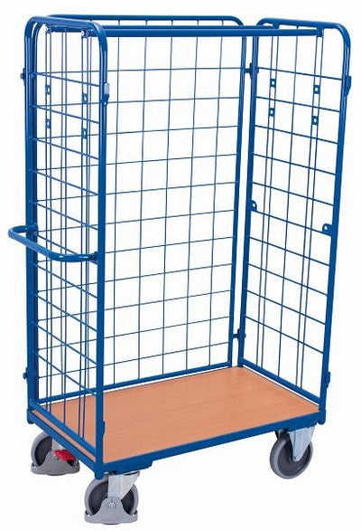 Carrello Porta Pacchi A Tre Pareti Variofit Ad Alta Capacità Di Carico 500 Kg Pneumatici In Gomma Te