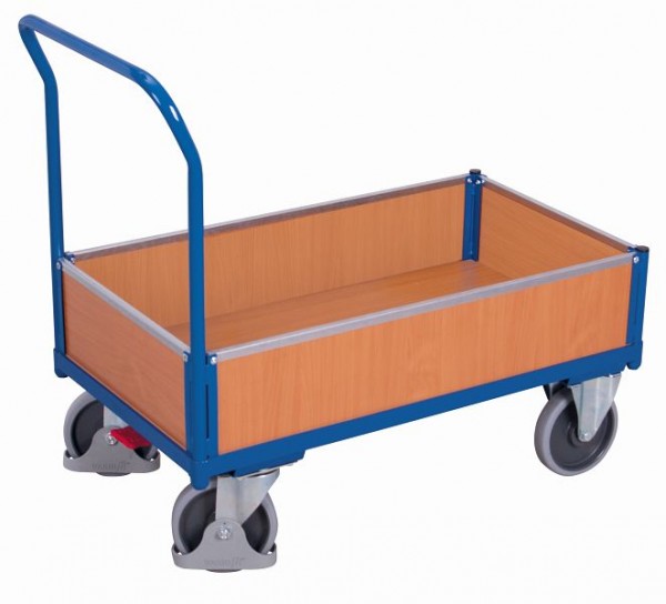 Variofit Furgone Con Capacità Di Carico In Legno 400 Kg Pneumatici Gomma Termoplatica Sw-500.402