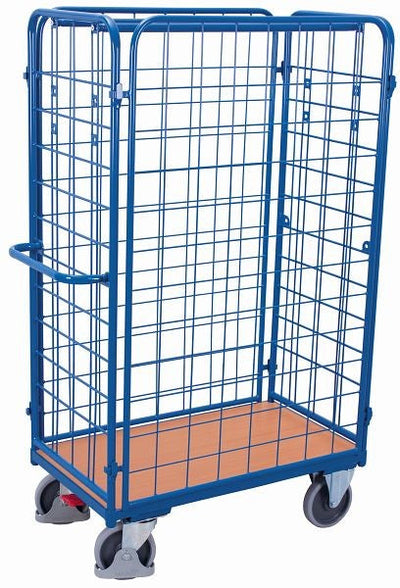Carrello Portapacchi Variofit A Quattro Pareti Capacità Di Carico Elevata 500 Kg Pneumatici In Gomma