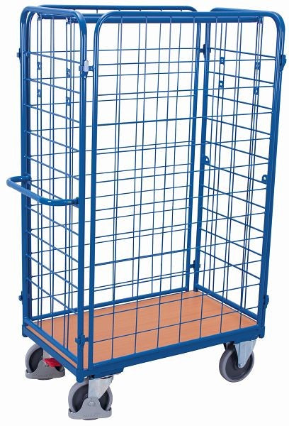 Carrello Portapacchi Variofit A Quattro Pareti Capacità Di Carico Elevata 500 Kg Pneumatici In Gomma