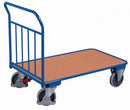 Carrello Con Barra Di Spinta Variofit Capacità Carico 400 Kg Area Carico: 850 X 500 Mm (L / P) Pneum