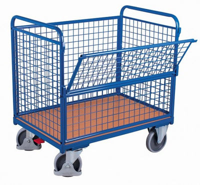 Carrello Porta Cavi Variofit Portata 500 Kg Pneumatici In Gomma Termoplastica Sw-700.404