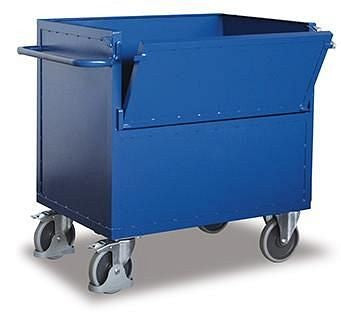 Carrello Portavaligie Variofit Senza Coperchio Saldato Saldamente Capacità Di Carico 500 Kg Pneumati