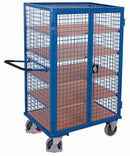 Carrello A Ripiani Variofit Saldamente Saldato Con Bloccaggio Rotazione