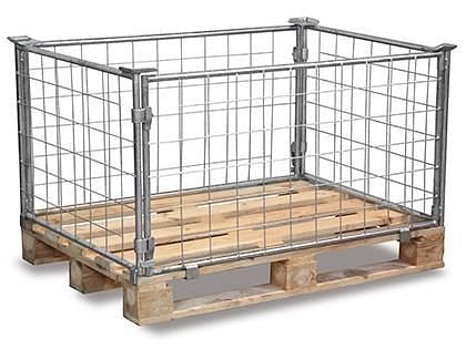 Attacco per pallet variofit tipo 62, zincato, 835 mm