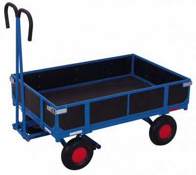 Carrello Con Piattaforma Manuale Variofit Parete Laterale Portata 700 Kg