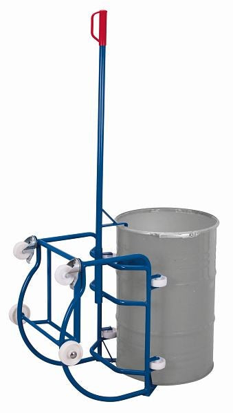 Ribaltatore a tamburo variofit con 4 rulli in plastica, ruota in poliammide, larghezza [mm]: 810, fino a-3201